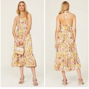 BARDOT LABELLA MIDI DRESS IN TROPICAL